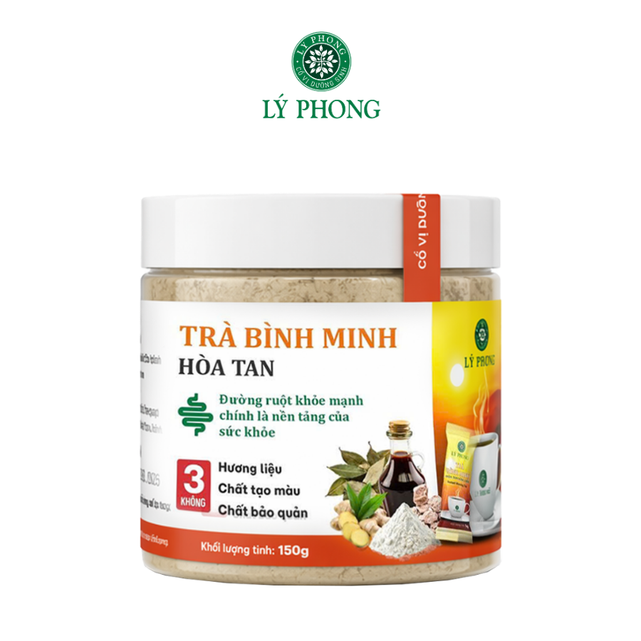 Trà bình minh hoà tan Lý Phong - Hũ 150 gram